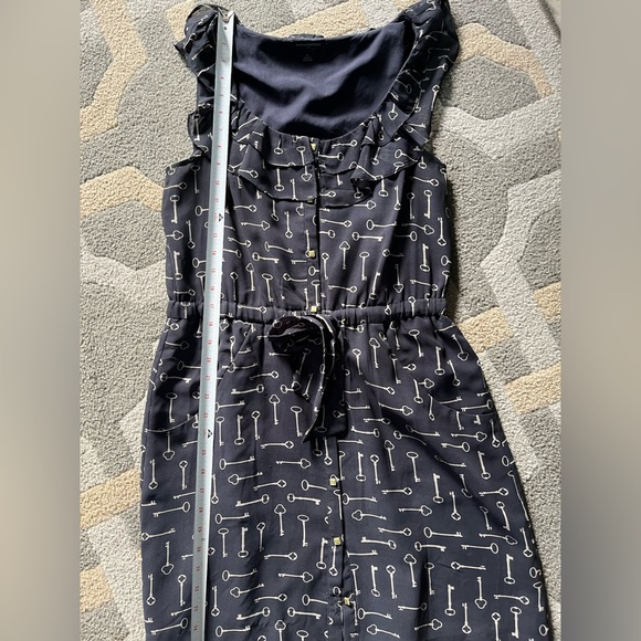 Banana Republic Chiffon-ish Buttonup Dress - Picture 9 of 9